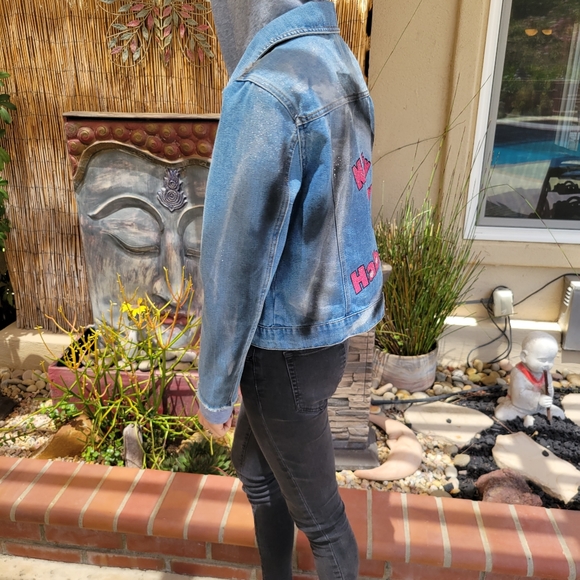 Custom jean jacket nasty dirty habits - Picture 4 of 11